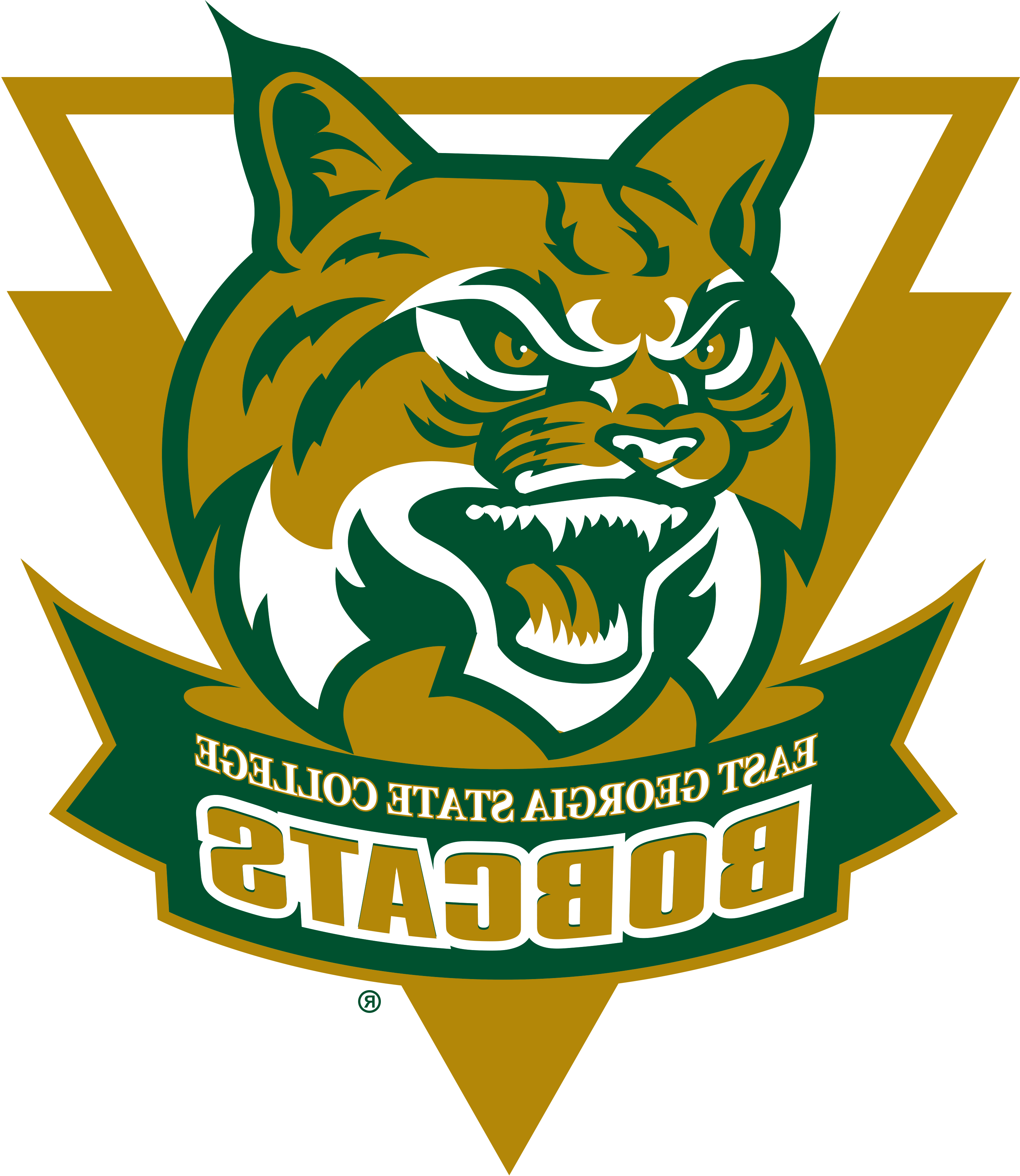 Athletics Logo Bobcat Banner